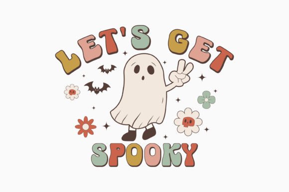 Halloween Let’s Get Spooky Retro SVG Review: A Timeless Embroidery Design